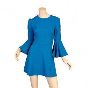 SOLD * THE PRETTY DRESS COMPANY Cerulean Blue Mini Dress